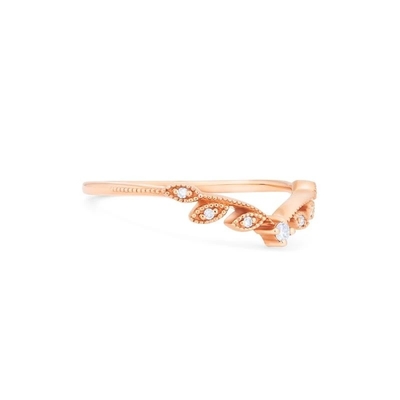 Nhẫn cưới kim cương Nhẫn đính hôn độc đáo Trang sức vàng 14K