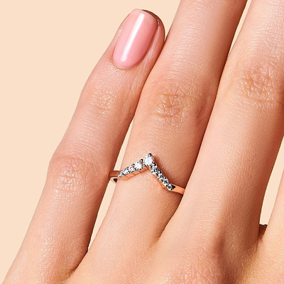Nhẫn Đính Hôn Kim Cương Người Nổi Tiếng Cho Nữ, Trang Sức Kim Cương Thật 14K