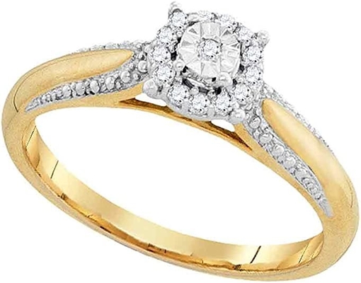 Heart Moissanite Solitaire Đính hôn/Nhẫn nữ Vàng hồng 18K