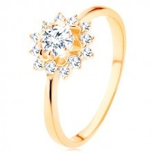 Nhẫn Đính Hôn Kim Cương Willow (1/8 Ct. Tw.) Bằng Vàng 9K