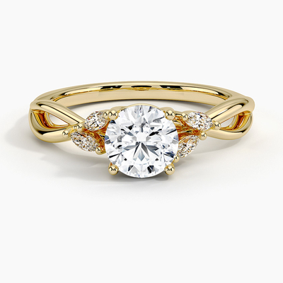 Nhẫn Đính Hôn Kim Cương Willow (1/8 Ct. Tw.) Bằng Vàng 9K