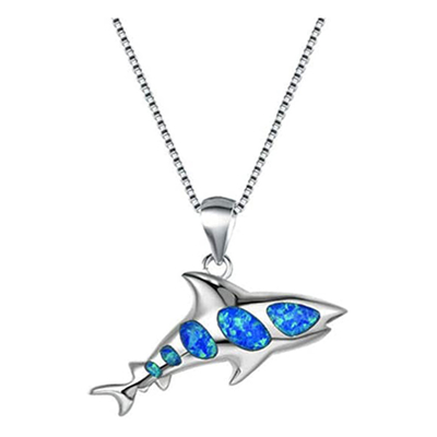 Mặt Dây Chuyền Con Dấu Vàng 14k, Trang Sức Sinh Vật Biển, Thú Thần Tặng Nàng Kèm Dây Chuyền 20 Inch