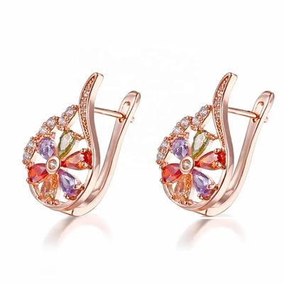 Sỉ Bạc 925 Cầu Vồng CZ Baguette Đá Nhẫn Nhiều Màu Nhẫn Đính Đá Zircon Cho Trang Sức Dự Tiệc