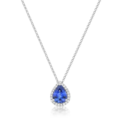 Vòng tay Tanzanite hình bầu dục cắt bằng bạc 925 mạ vàng vàng