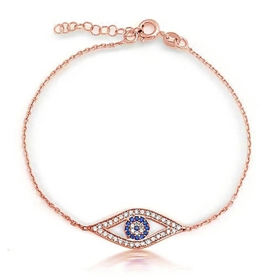 Bán buôn 925 Sterling Silver Rose Gold Plated Oval Cut Mặt dây chuyền Tanzanite