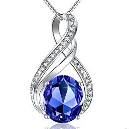 Bán Buôn Trang Sức Bạc 925 Hoa Hồng Mạ Vàng Hầu Tước Cắt Nhẫn Tanzanite
