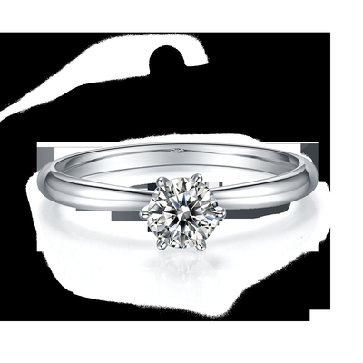 Nhẫn Kim Cương Moissanite Bạc 925 Cho Đám Cưới Đính Hôn