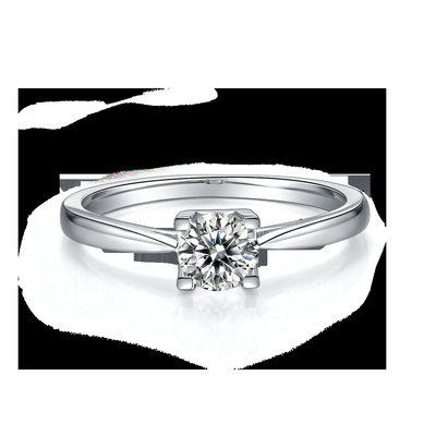 Độc đáo S925 East West Setting Emerald Cut Moissanite Wedding Engagement Ring Modern