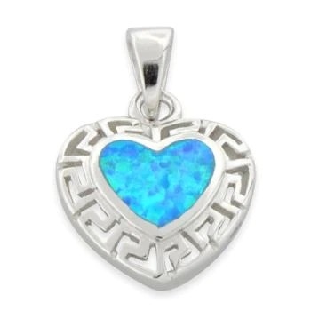 925 với mặt dây chuyền bằng bạc sterling opal mô hình Hy Lạp phòng thí nghiệm trang sức trực tuyến tốt cho phụ nữ