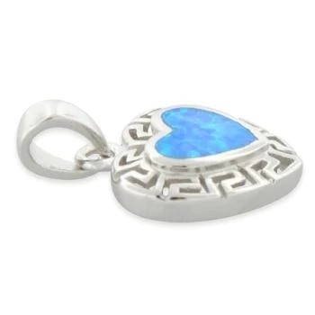 925 với mặt dây chuyền bằng bạc sterling opal mô hình Hy Lạp phòng thí nghiệm trang sức trực tuyến tốt cho phụ nữ
