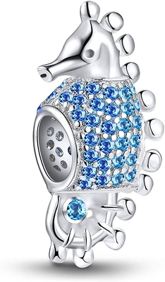 NINGAN Bạc 925 Đáng Yêu Series Hạt Charm Cho Nữ Tự Làm Vòng Tay Sản Xuất Ngày Lễ Sinh Nhật Quà Tặng