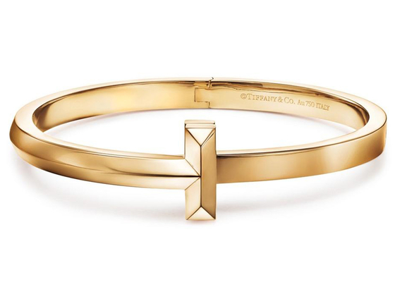 Vòng đeo tay bản lề kim cương rộng 18K T1 Trọng lượng 43,31g cho Lễ kỷ niệm