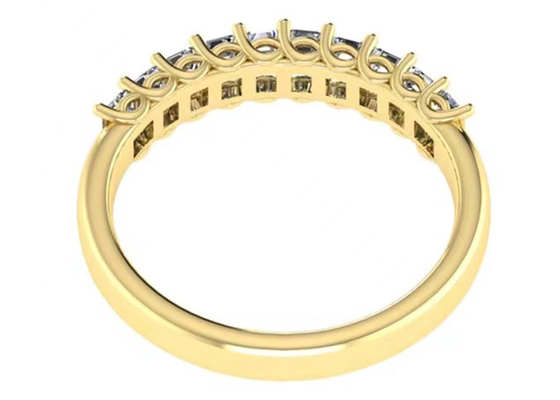 10 chiếc Kim cương 18k Nhẫn vàng hồng 3.0 × 2.0mm EM Cut cho kỷ niệm