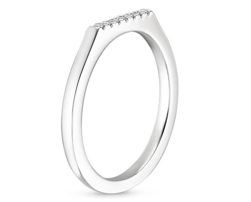 1,3mm 0,07carat 925 Sterling Silver Moissanite Nhẫn đính hôn dành cho nữ